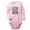 Pink, variant on I'd Flex But I Like This Romper Funny Rompers, Newborn Baby Unisex Bodysuits, Infant Jumpsuits, Toddler 0-12 Months Kids Long Sleeves Oufits (Gray, 0-6 Months)