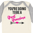 thumbnail image 4 of Inktastic You're Going to Be a Great Grandma Boys or Girls Long Sleeve Baby Bodysuit, 4 of 5