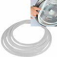 thumbnail image 2 of 7.2-12.8inch Replacement Clear Silicone Rubber Gasket Home Pressure Cooker Seal Ring, 2 of 5
