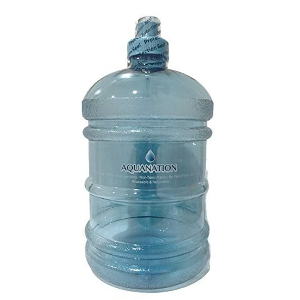 AquaNation 1/2 Gallon Water Bottle Jug Polycarbonate Half Gallon