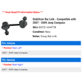 thumbnail image 2 of Stabilizer Bar Link - Compatible with 2007 - 2009 Jeep Compass 2008, 2 of 2