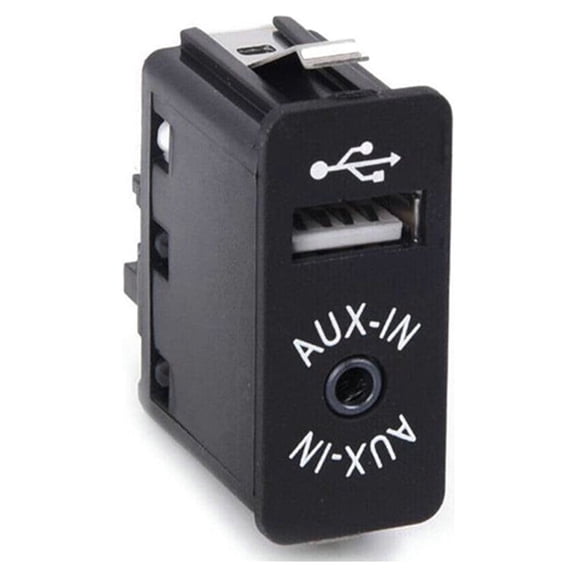 USB AUX Input Socket Switch For BMW E81 E87 E90 F10 F12 3 5 6 Series 84109237653