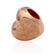 PANDORA Matte Brilliance Heart Charm