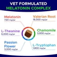 thumbnail image 4 of Melatonin for Dogs to Sleep 6mg - Doggie Sleep Aid Treats - Sleeping Pills for Anxiety - Extra Strength Calming Chews Large & Medium Breed Help Sleep at Night - Made in USA - 120Ct, 4 of 8
