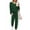 Green, variant on Shine Up Women 2 Piece Lounge Sets Striped Jogger Sets Fall Outfits Loose Sweatsuits with Pockets