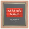 thumbnail image 2 of Inspire and Bloom! INB: Build The Life You Love! Framed Wall Art - Slate, Inspirational Wall Art, Vibrant Decor for Home and Work Spaces, 2 of 8