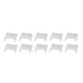 thumbnail image 1 of BUYISI Plastic Mini Park Chairs Set Of 10 Or 100 For Craft Projects And Displays S 10Pcs, 1 of 5