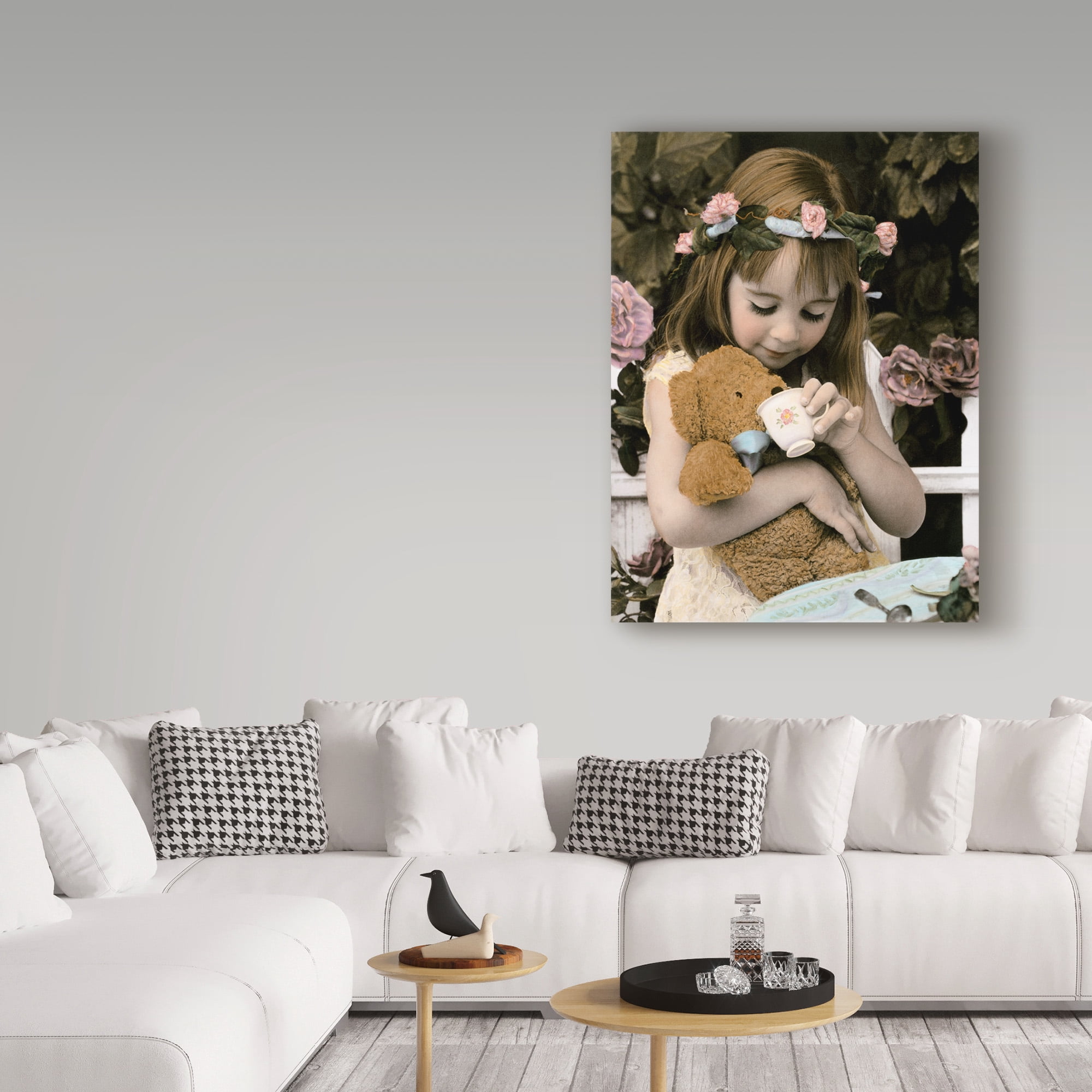 Trademark Fine Art 'Easy Does It' Canvas Art by Sharon Forbes