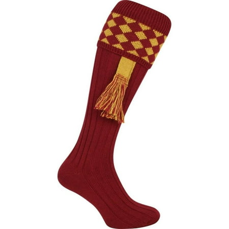 

Jack Pyke Harlequin Shooting Sock One Size Burgandy