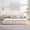 Beige + Chenille + King, variant on King Size Elegant Chenille Upholstered Bed, Checkerboard Design, Beige
