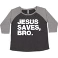thumbnail image 3 of Inktastic Jesus Saves, Bro. Women's Plus Size T-Shirt, 3 of 5