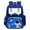 Blue, variant on Stylish 3D Astronaut Print Backpack with Reflective Strips & Emergency Whistle, Ultra-Light Casual Daypack