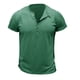 thumbnail image 2 of pstuiky camisetas de manga corta para hombre, Camiseta de manga corta para hombre, estilo casual, lisa, con cuello redondo y botones camisetas de hombre l, 2 of 4