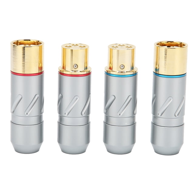 XLR Prise Audio Microphone, Monosaudio 3core XLR Micro Core XLR Micro Plug Core XLR Microphone Audio Cable Plug Haute Capacité
