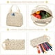 thumbnail image 5 of Mochila escolar BTOOP de pana beige con estampado floral para niñas adolescentes, 5 of 8