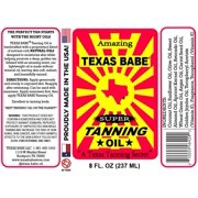Texas Babe Tanning & Moisturizing Oil - 2 Pack - All Natural