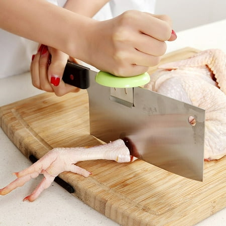 

Creative Vegetable Cutting Aid Stainless Steel Bone Aid Artifact Blade Bag Knife Blade Knife Holder Kitchen Utensils Tools