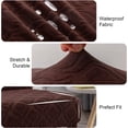 thumbnail image 3 of Yumcute Waterproof Chair Covers for Dining Room, Stretch Jacquard Dining Chair Slipcovers Removable Washable Chair Protector for Kitchen,restaurant 6PCS, 3 of 12