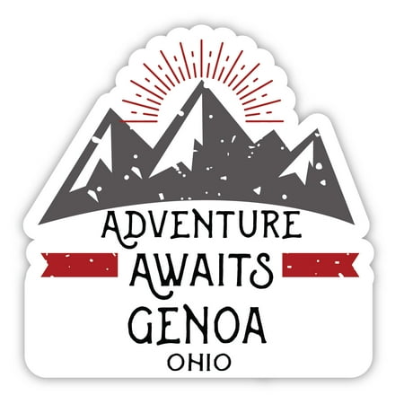 

Genoa Ohio Souvenir 4-Inch Magnet Adventure Awaits Design