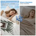 thumbnail image 2 of Sage Green Aztec Cooling Blanket, Lightweight Breathable Summer Throw Blanket with Double Sided Cold Effect,Southwest Boho Ethnic Chic Motifs Picnic Beach Blankets Bed Sheet for Hot Sleepers 60"x80", 2 of 8