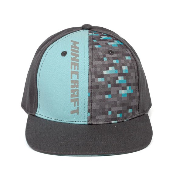 Minecraft Boys/Girls Diamond Snapback Cap