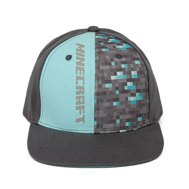 Minecraft Boys/Girls Diamond Snapback Cap
