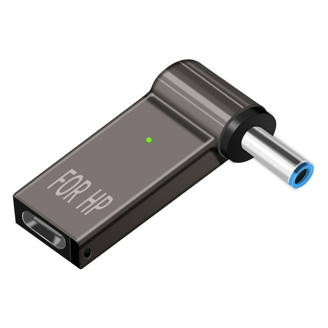 Adaptador de carga USB C a portátil de 4,5 mm para HP PD de 100 W