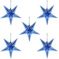 thumbnail image 1 of Paquete de 5 farolillos de estrella de papel, pantalla de estrella, adornos navideños colgantes para boda, fiesta de cumpleaños, decoración del hogar, Navidad, Halloween Sailing Electrónica, 1 of 6