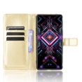 thumbnail image 4 of Funda tipo libro para Xiaomi Poco F3 GT, cartera todo‑en‑uno, funda multifuncional con tarjetero y correa de muñeca desmontable, 4 of 5