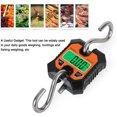 thumbnail image 5 of WeiHeng 100kg/50g Multifunctional Portable Electronic Scale Small Electronic Scale KG Catty LB Unit Switching LCD Display with Backlight Home Hunting Fishing Weighing with Hook (Black), 5 of 5