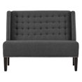 thumbnail image 3 of Modway Achieve Upholstered Fabric Loveseat in Light Gray, 3 of 7