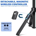 thumbnail image 4 of BZE Selfie Stick,62 inches Long Extendable Selfie Stick Tripod, Phone Tripod with Wireless Remote Shutter,Group Selfies/Live Streaming/Video Recording Compatible with All Cellphones, 4 of 5