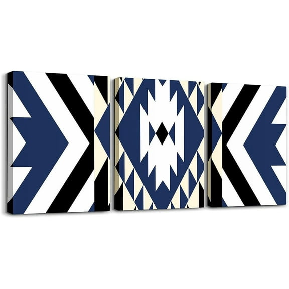 Hieng Pink Western Wall Paintings Southwestern Aztec Canvas Wall Hieng for Living Room Bedroom Boys Girls Exotic Ethnic American Native Posters Pictures Bathroom Wall Decor Boho Hiengwork