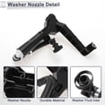 thumbnail image 4 of Unique Bargains Front Driver Side Headlight Washer Nozzle for Lexus RX350 2010-2015 for Lexus RX450h 2010-2015 No.8520848040 1 Pc, 4 of 6
