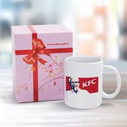 White Mug Fashion KFC Logo Tm