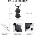 thumbnail image 2 of Double Paw Print Urn Pendant Memorial Ash Keepsake Cremation Jewelry Paw Memorial Locket Urn Necklace with Hollow Urn Cremation Jewelry for Ashes for Pet Lover, 2 of 5