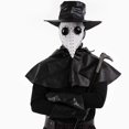thumbnail image 3 of Máscara Stegosaurus Plague Doctor Bird de látex de nariz larga, 3 of 7