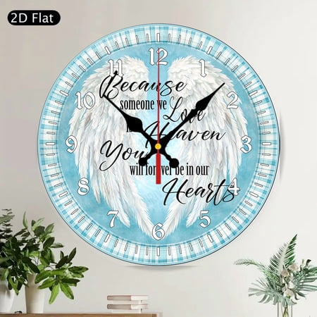 Spooky Halloween Jack-o-Lantern Gentleman Round Wall Clock Silent Home Decor