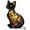 Beige, variant on Siamese Cat Night Light Ornament Exquisite Bedside Table Lamp With USB A+C Port Dyed Resin French Desktop Night Light Cute Cat Theme LED Table Lamp