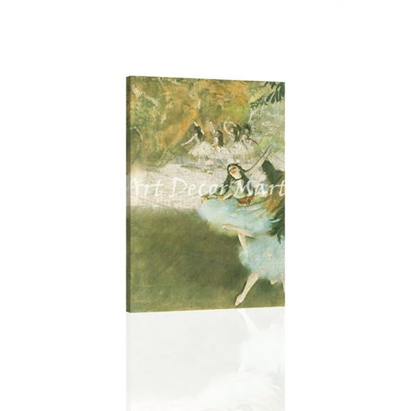 On The Stage-Degas - CANVAS OR FINE PRINT WALL ART