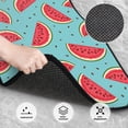 thumbnail image 3 of Disketp Watermelon for Crystal Velvet Car Mats Four-Piece Set,All-Season Automotive Protection, Vehicles, Cars, Trucks, and SUVs,Anti-Slip Design, 3 of 7