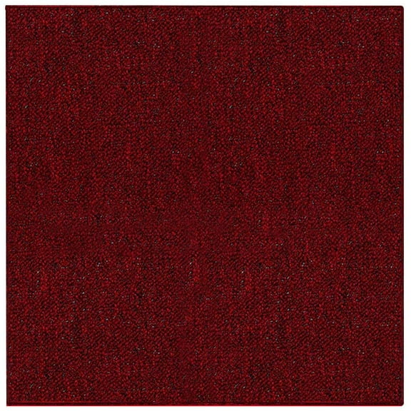 Home Queen Indoor Outdoor Commercial Square Shape Area Rug Dark Green - 6' Square