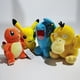 thumbnail image 4 of Peluche Original de Pokémon Charmander Squirtle Pikachu, juguete de Animal relleno de Anime Bulbasaur, 4 of 4