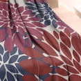 thumbnail image 3 of Red and Blue Floral Pattern Blanket,Comfortable Soft Lamb Wool Throw Blanket,All Season,Warm Lightweight Blankets for Sofa Bed Couch Living Room Chair,40"x50", 3 of 4