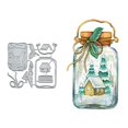 thumbnail image 1 of Jar bottle Metal Cutting Dies Scrapbooking Album Card Embossing Stencils Craft+ H8L0, 1 of 1