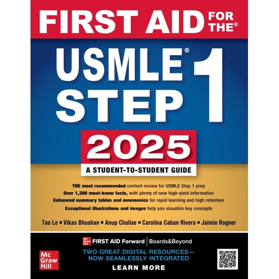 First Aid for the USMLE Step 1 2025 35th Edition (Spiral Bound)