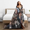 thumbnail image 5 of Evan Peters Blanket 3D Print Plush Lamb Blanket Bedding Decor for Living Room Bedroom Dorm Decor 50x40 inch, 5 of 8