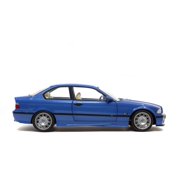 Solido S1803901 421185360 1:18 BMW E36 Coupe M3-Blue, Estoril