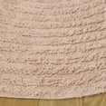 thumbnail image 3 of Safavieh Easy Care Edythe Solid Machine Washable Area Rug, Pink, 4' x 4' Round, 3 of 7
