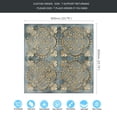 thumbnail image 6 of Faux tin ceiling tiles 3D embossed wall panels for Restaurant PL80 Smoked gold 10Pcs/pack, 6 of 9